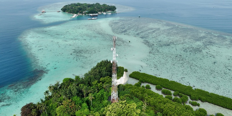 Menara BTS di daerah 3T (Sinpo.id/tim media)