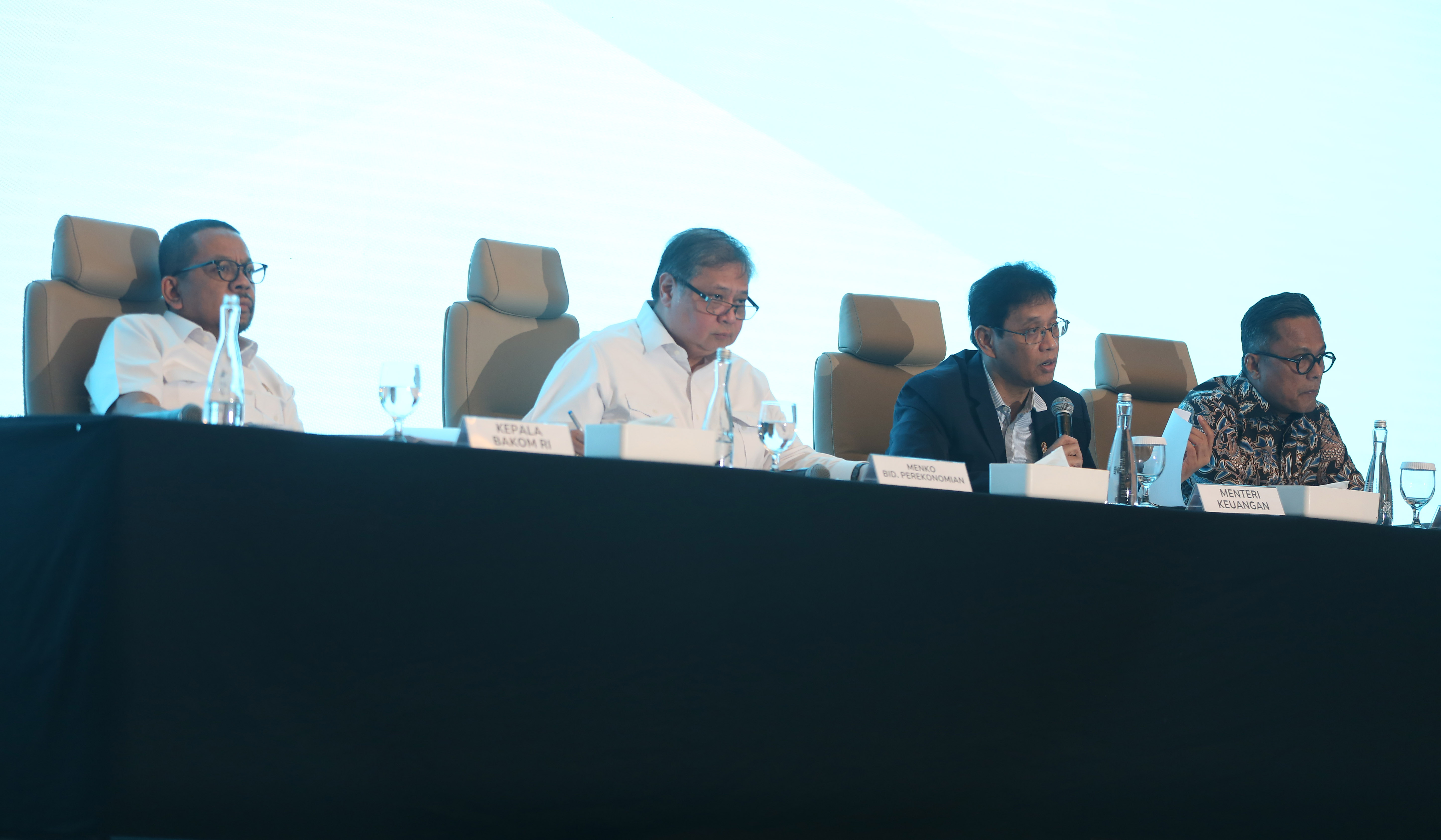 Konferensi pers PT Danantara Sumberdaya Indonesia (DSI). (Agus Priatna/SinPo.id)