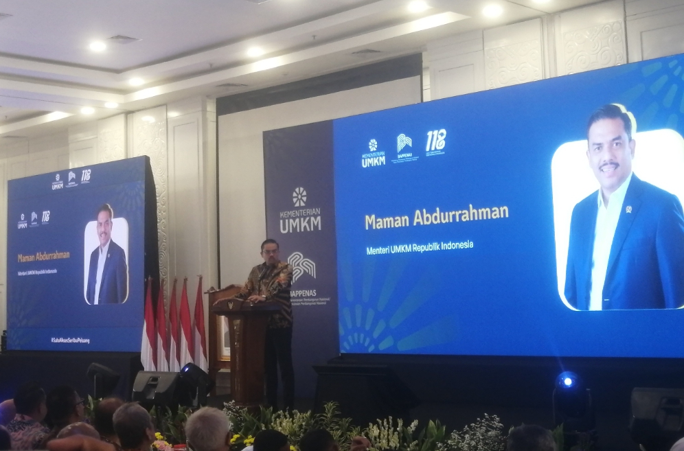 Menteri UMKM Maman Abdurrahman (SinPo.id/Tio Pirnando)