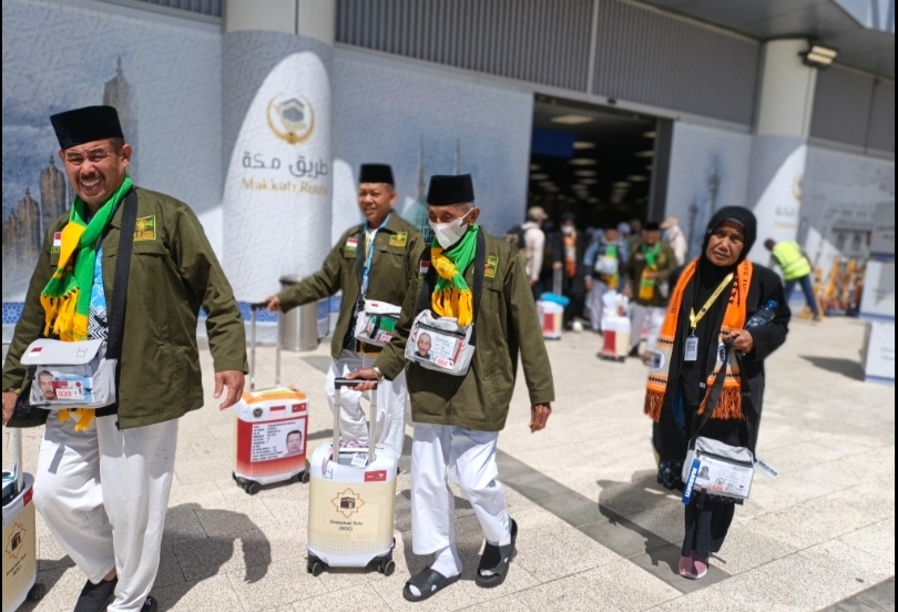 jemaah haji asal Indonesia di tanah suci. (SinPo.id/dok. Kemenhaj)