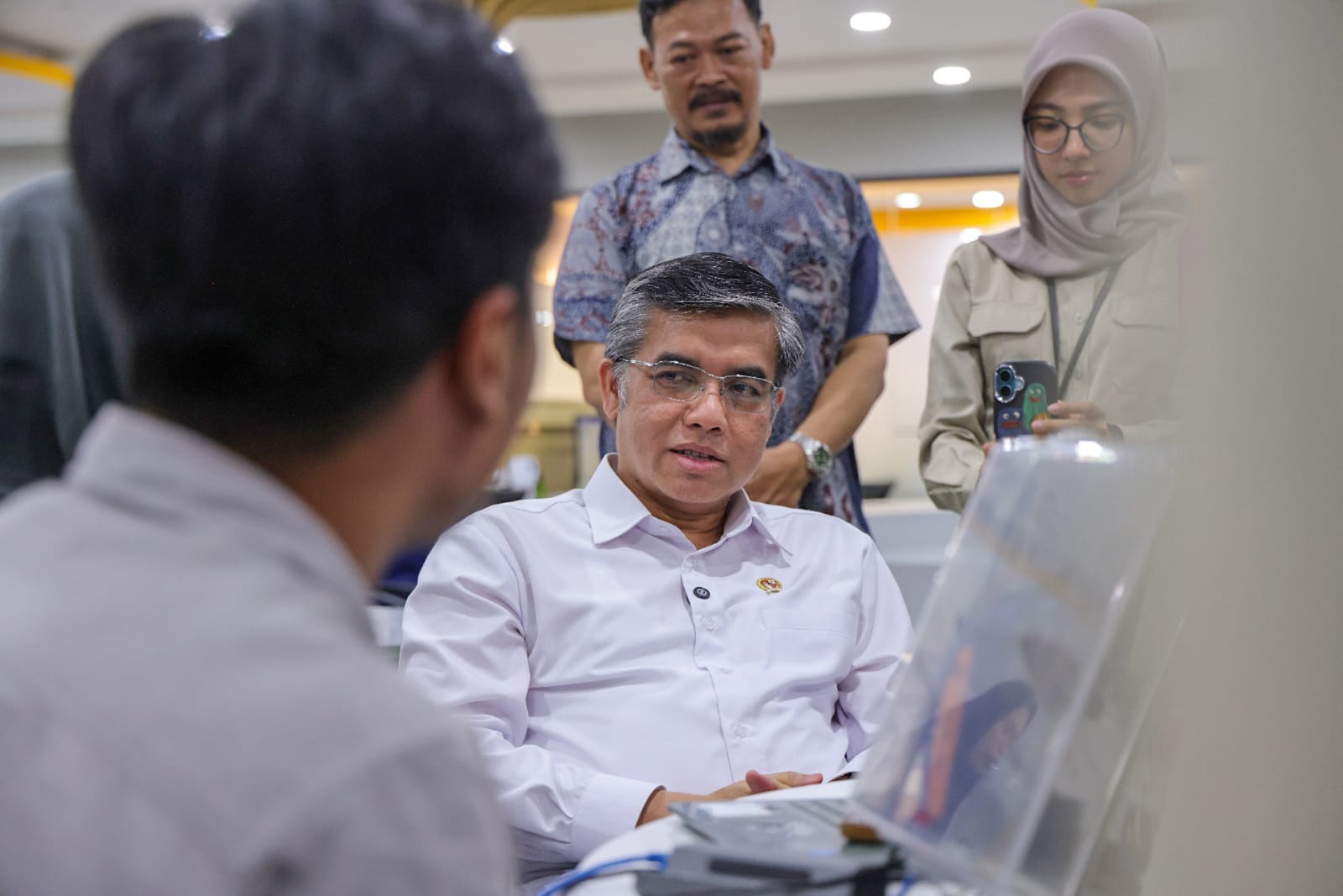 Menteri Ketenagakerjaan RI Yassierli. (SinPo.id/dok. Kemnaker)