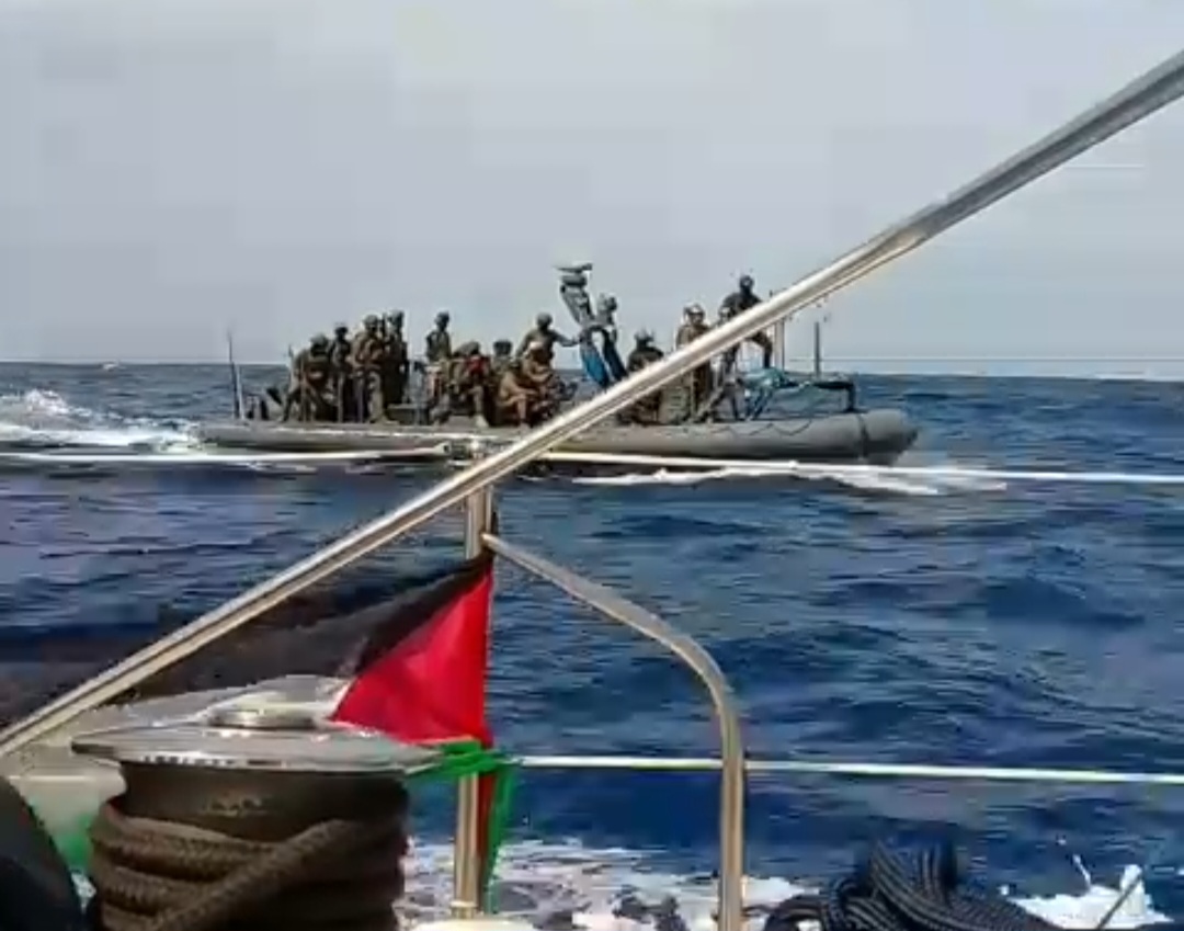 Militer Israel Bajak Belasan Kapal Global Sumud Flotilla di Perairan Internasional (SinPo.id/SMART 171)