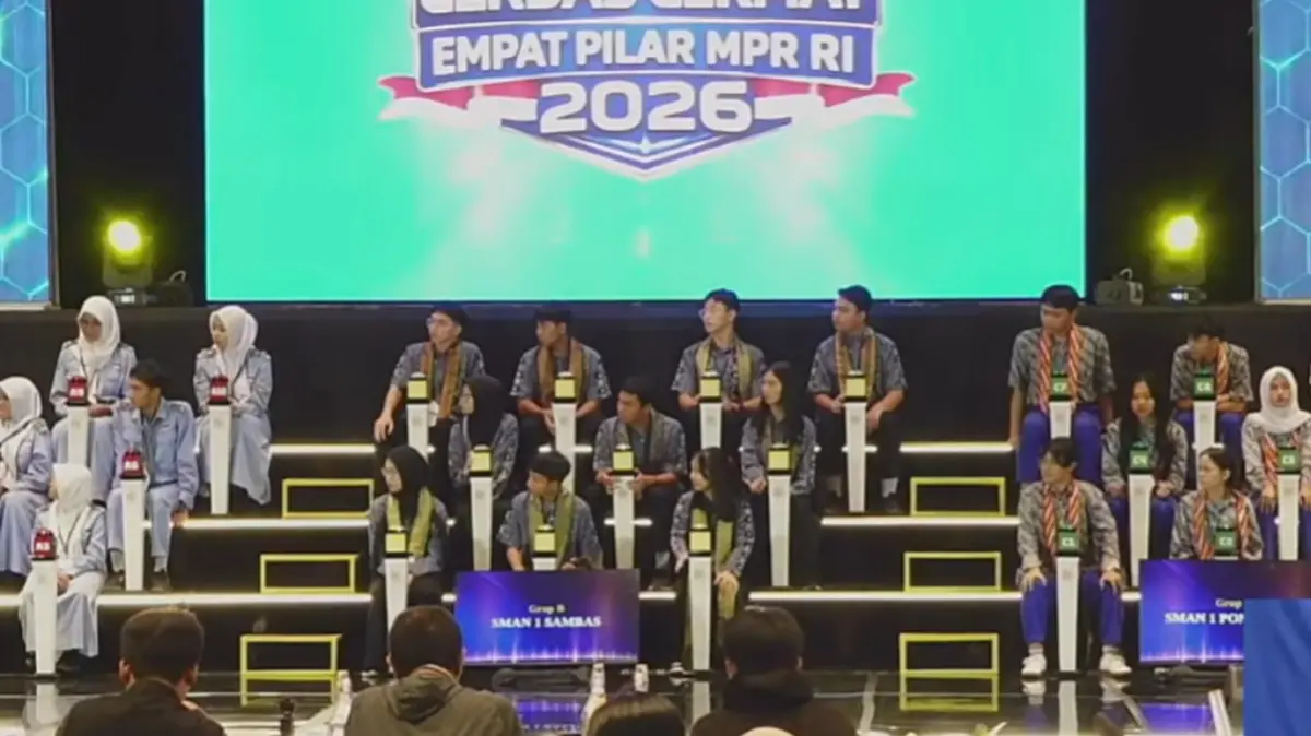 Lomba Cerdas Cermat Empat Pilar MPR di Pontianak, Kalbar (YouTube/MPRGOID)