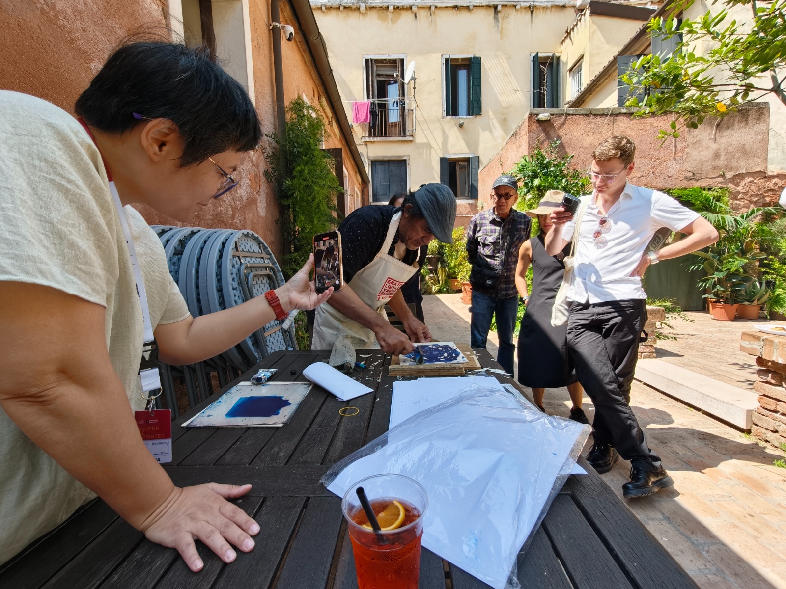Pameran Venice Biennale di  Italia (SinPo.id/ Dok. Pribadi)
