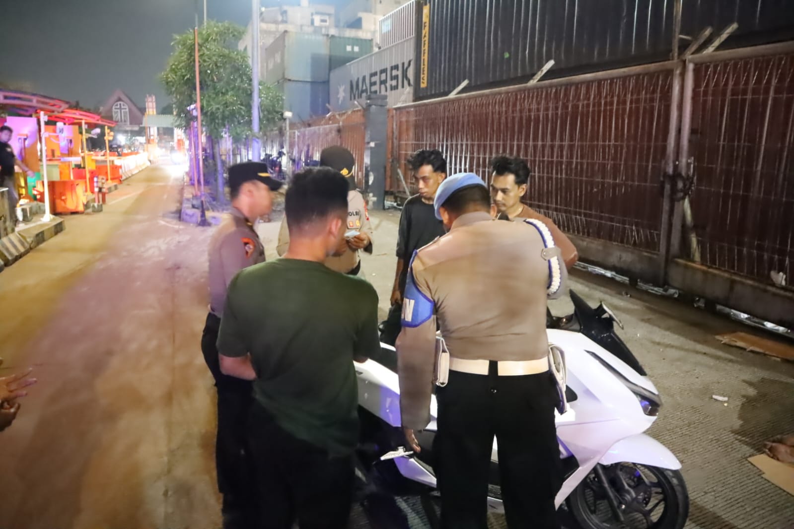 Operasi cipta kondisi di Jakarta Pusat (SinPo.id/Dok.PMJ)