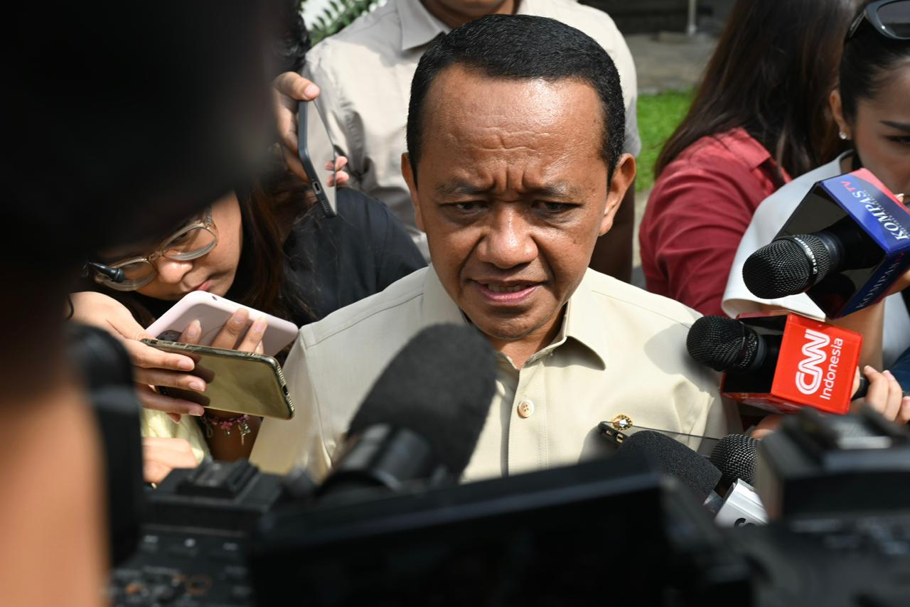 Menteri ESDM Bahlil Lahadalia (SinPo.id/Biro Setpres)