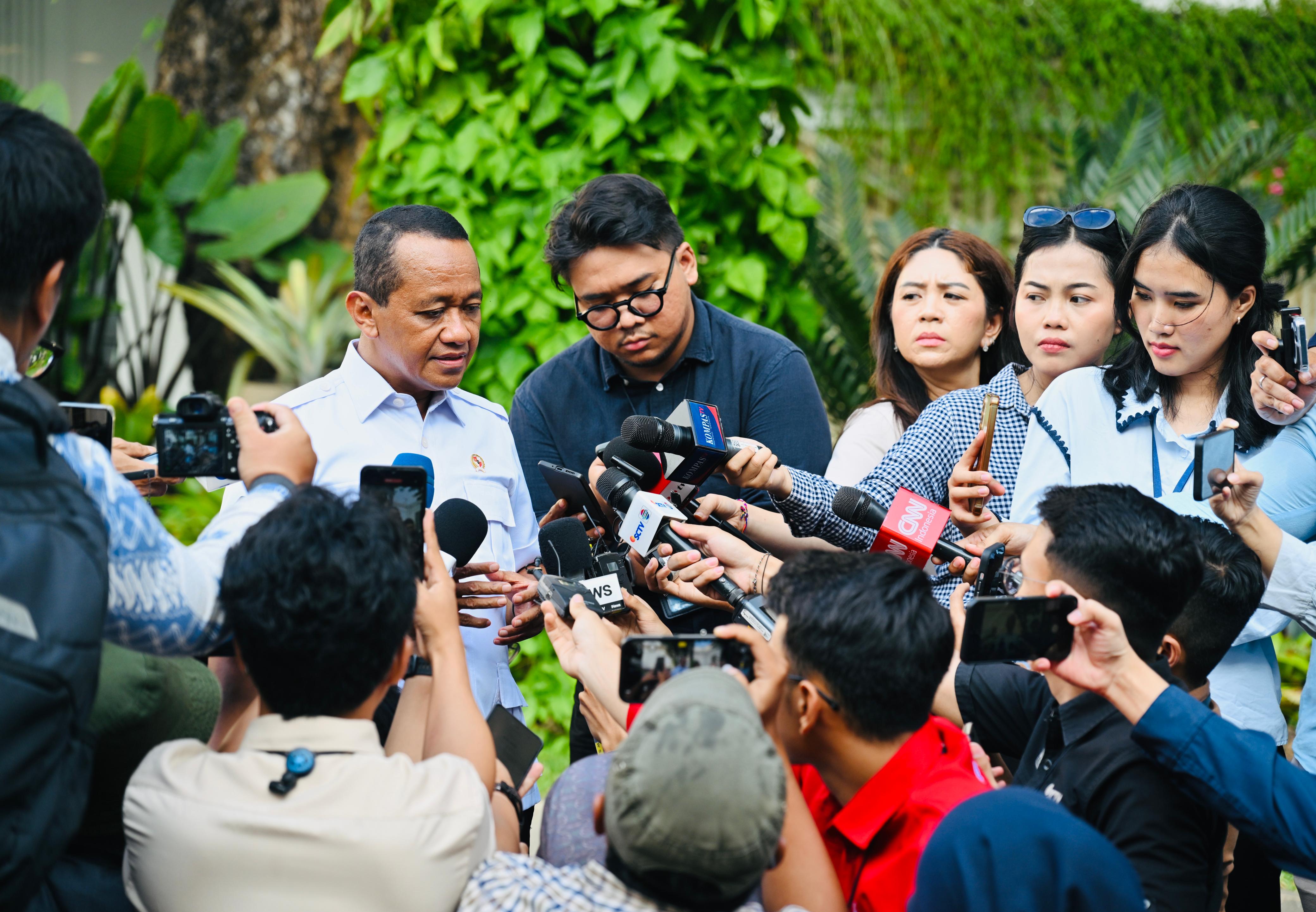 Menteri ESDM Bahlil Lahadalia (SinPo.id/Setpres)