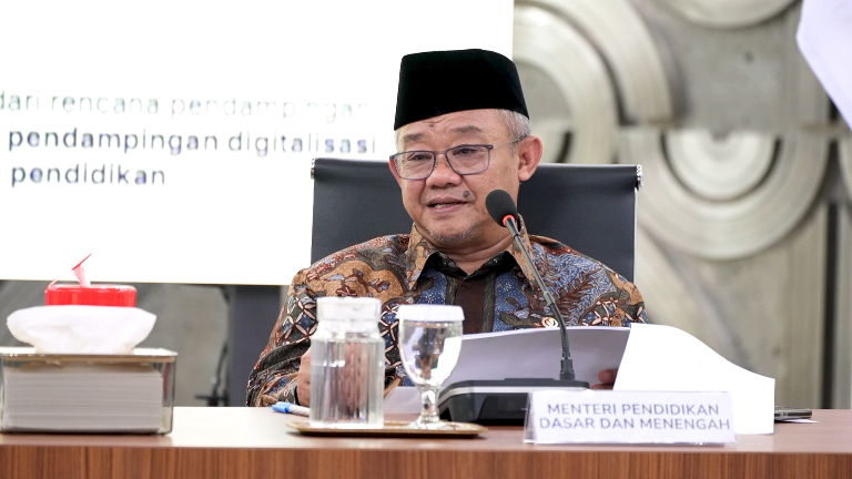 Mendikdasmen Abdul Mu'ti (SinPo.id/Bakom RI)