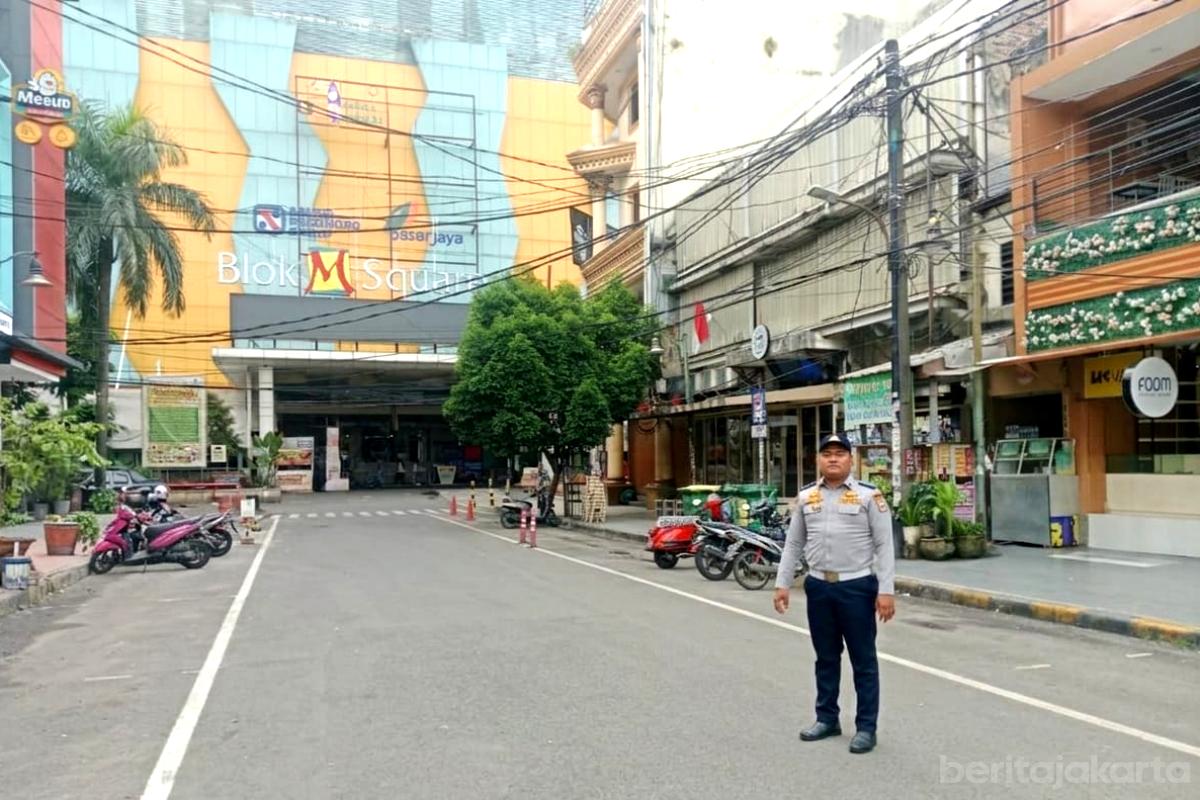 Kawasan Blok M Square (SinPo.id/ Dok. Beritajakarta)