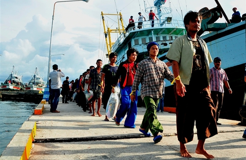 ABK WN Myanmar, Laos dan Kamboja diamankan (SinPo.id/dok. KKP)