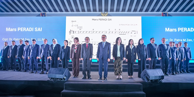 Jajarang pengurus harian PERADI SAI (Sinpo.id/tim media)