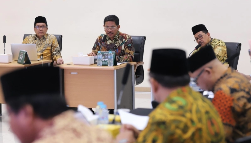 Tim Konsultasi dan Sinkronisasi Kebijakan Pengelolaan ZIS-DSKL. (SinPo.id/dok. Kemenag)