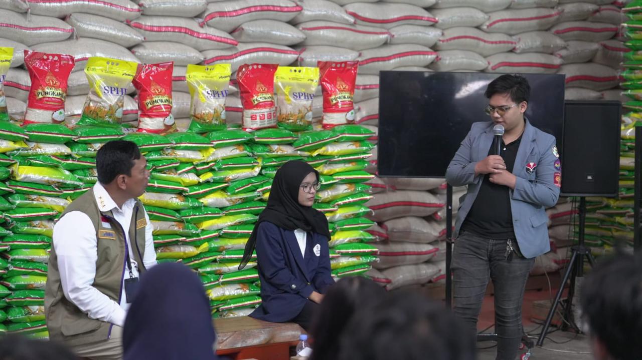 FGD Mahasiswa Bandung bersama Perum BULOG (Sinpo.id/tim media)