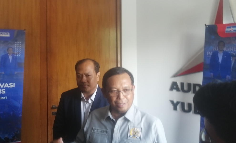 Sekretaris Jenderal DPP Partai Demokrat Herman Khaeron (SinPo.id/Tio Pirnando)