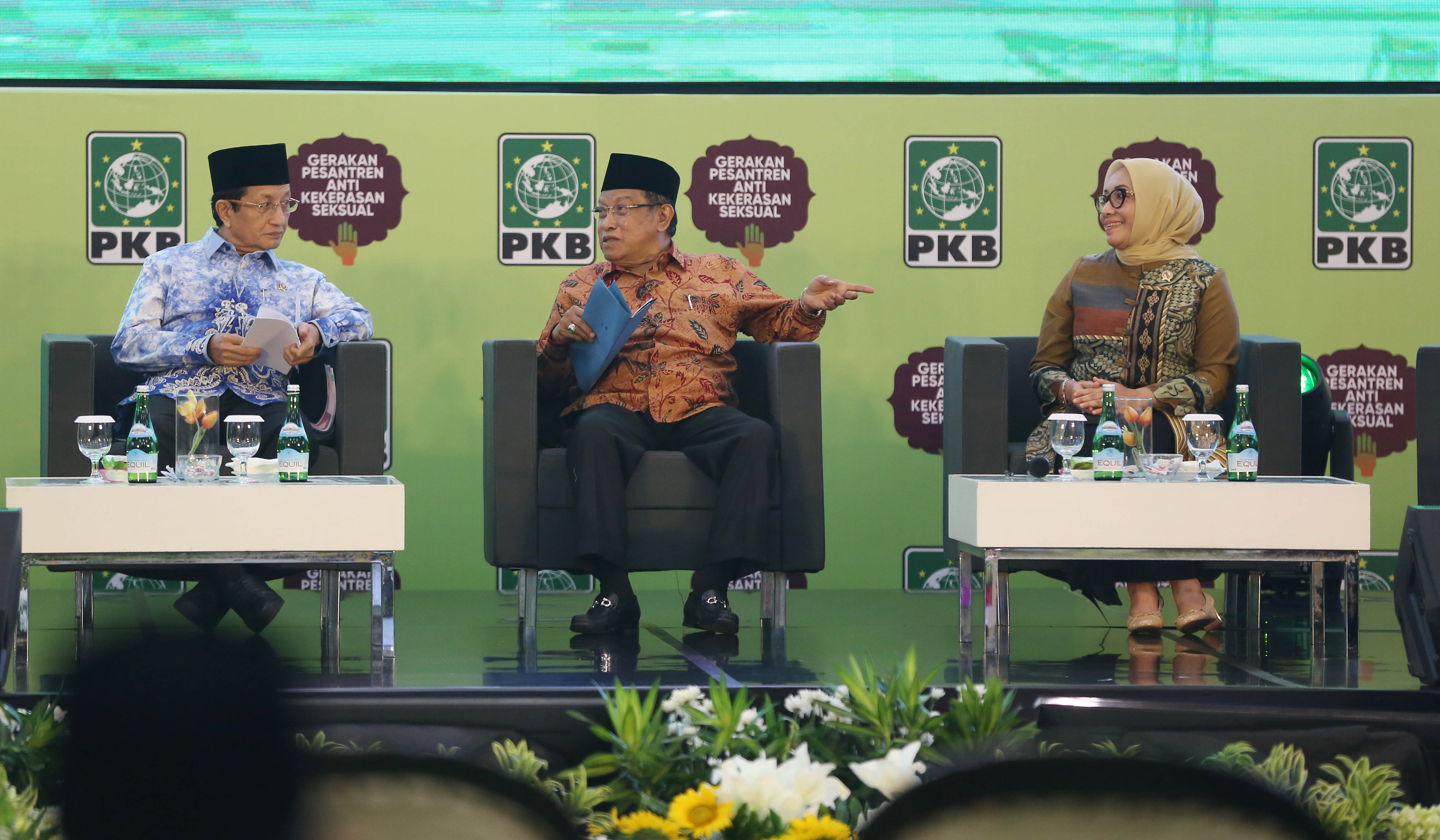 PKB gelar temu nasional pondok pesantren. (Agus Priatna/SinPo.id)