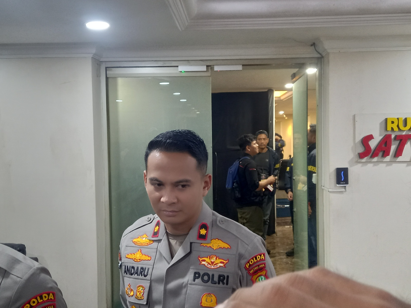 Kasubbid Penmas Polda Metro Jaya Kompol Andaru Rahutomo (SinPo.id/Firdausi)