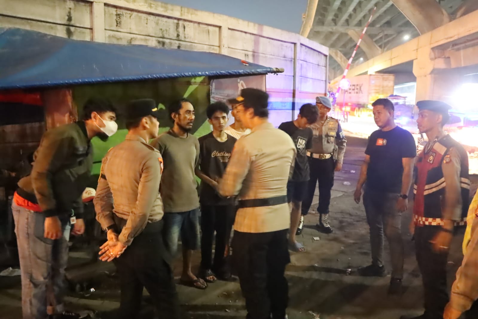 Patroli cipta kondisi di Pelabuhan Tanjung Priok (SinPo.id/Dok.PMJ)