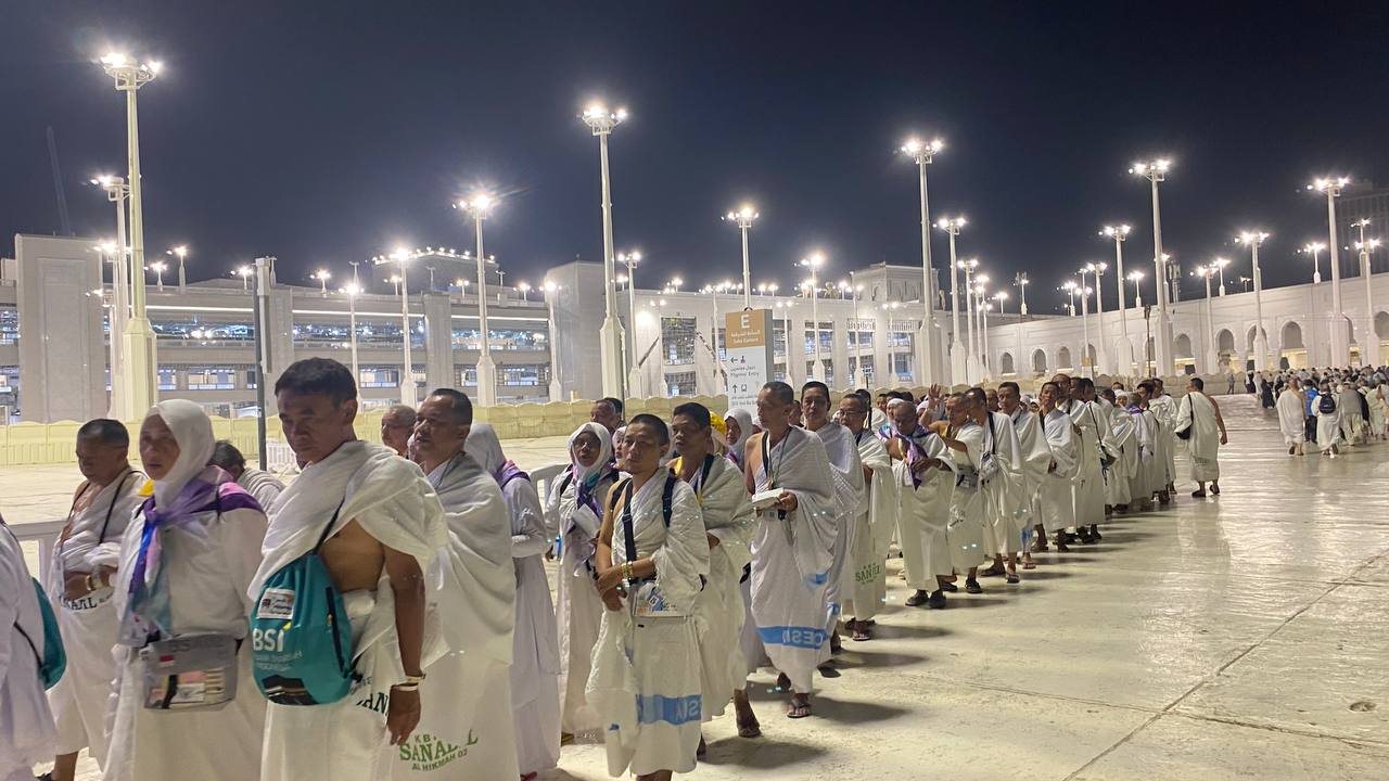 Jemaah Haji Indonesia (SinPo.id/Kemenhaj)