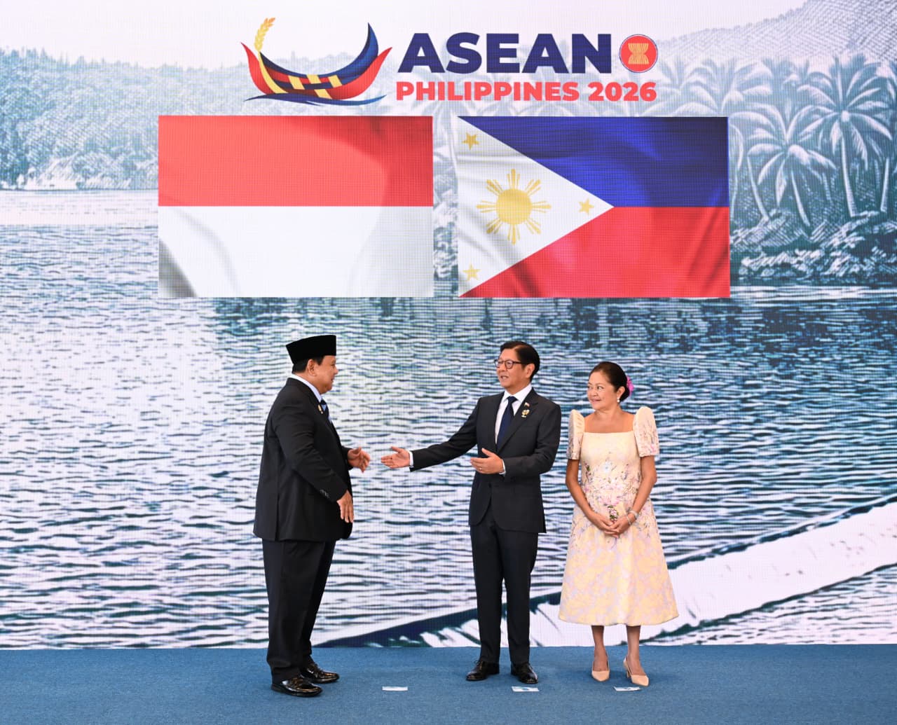 Prabowo Subianto Hadiri Pembukaan KTT ke-48 ASEAN di Cebu (SinPo id/Biro Setpres)