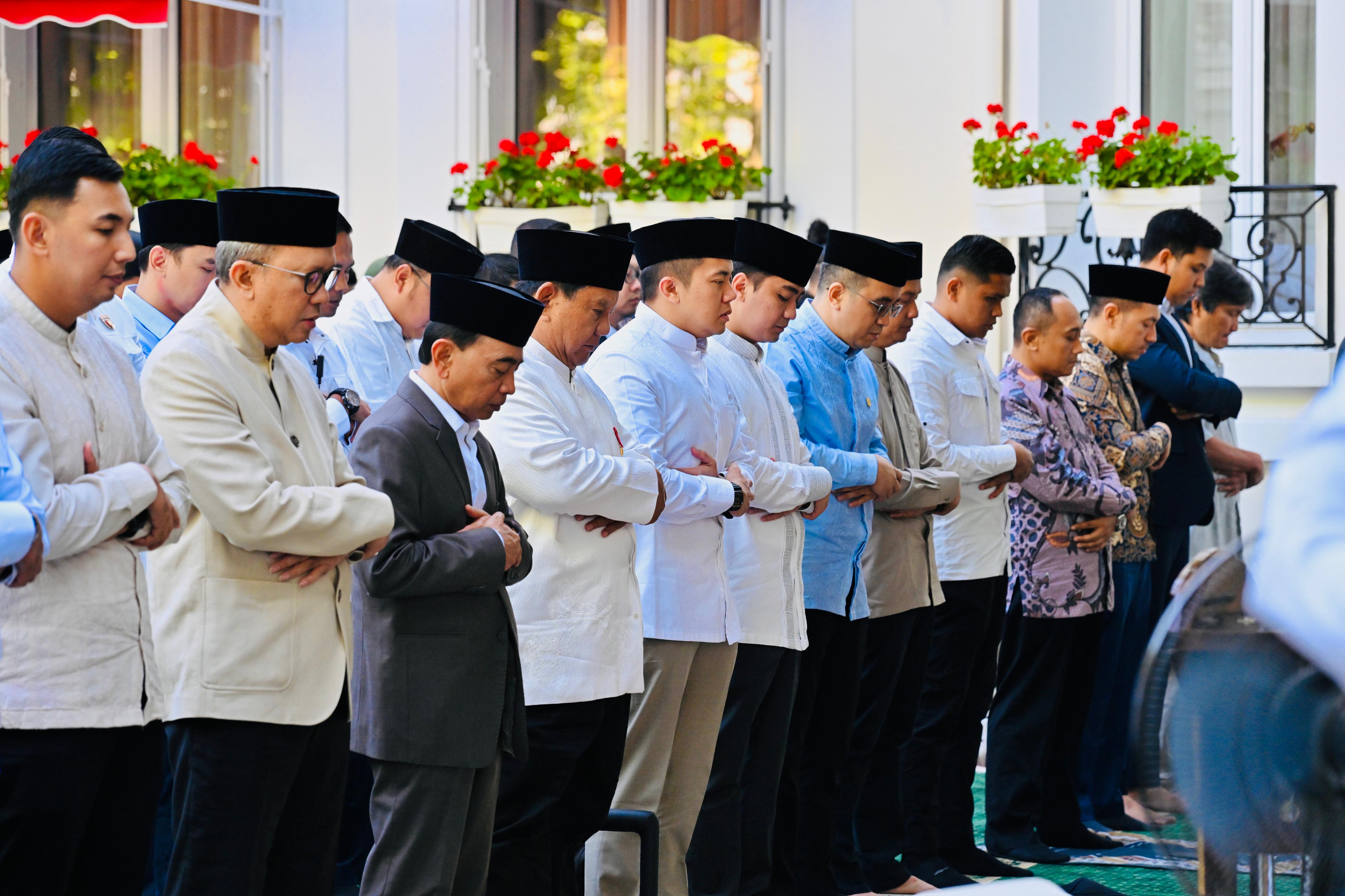 Presiden Prabowo Salat Iduladha 1447 H Bersama Diaspora Indonesia di Paris (SinPo.id/Biro Setpres)