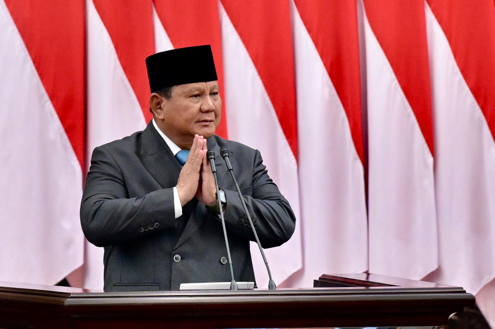 Presiden Prabowo Subianto menyampaikan Pidato Kerangka Ekonomi Makro (KEM) dan Pokok-Pokok Kebijakan Fiskal (PPKF) Anggaran 2027 (Ashar/SinPo.id)
