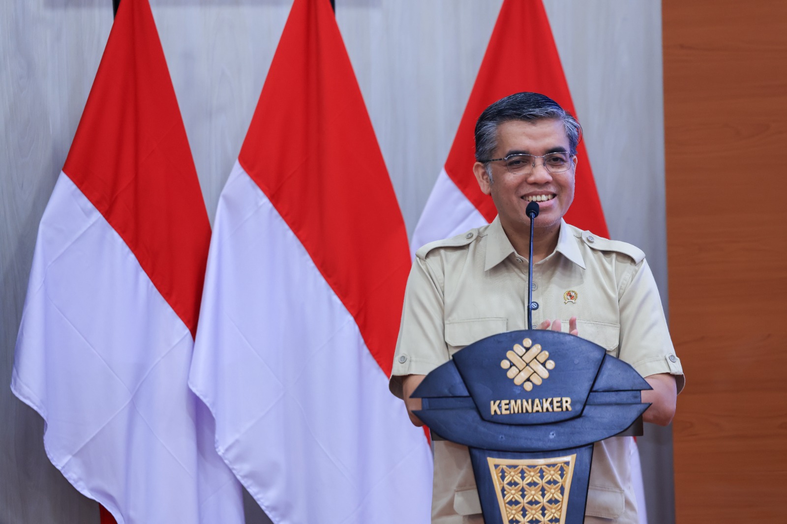 Menaker RI Yassierli (SinPo.id/ Dok. Kemnaker)