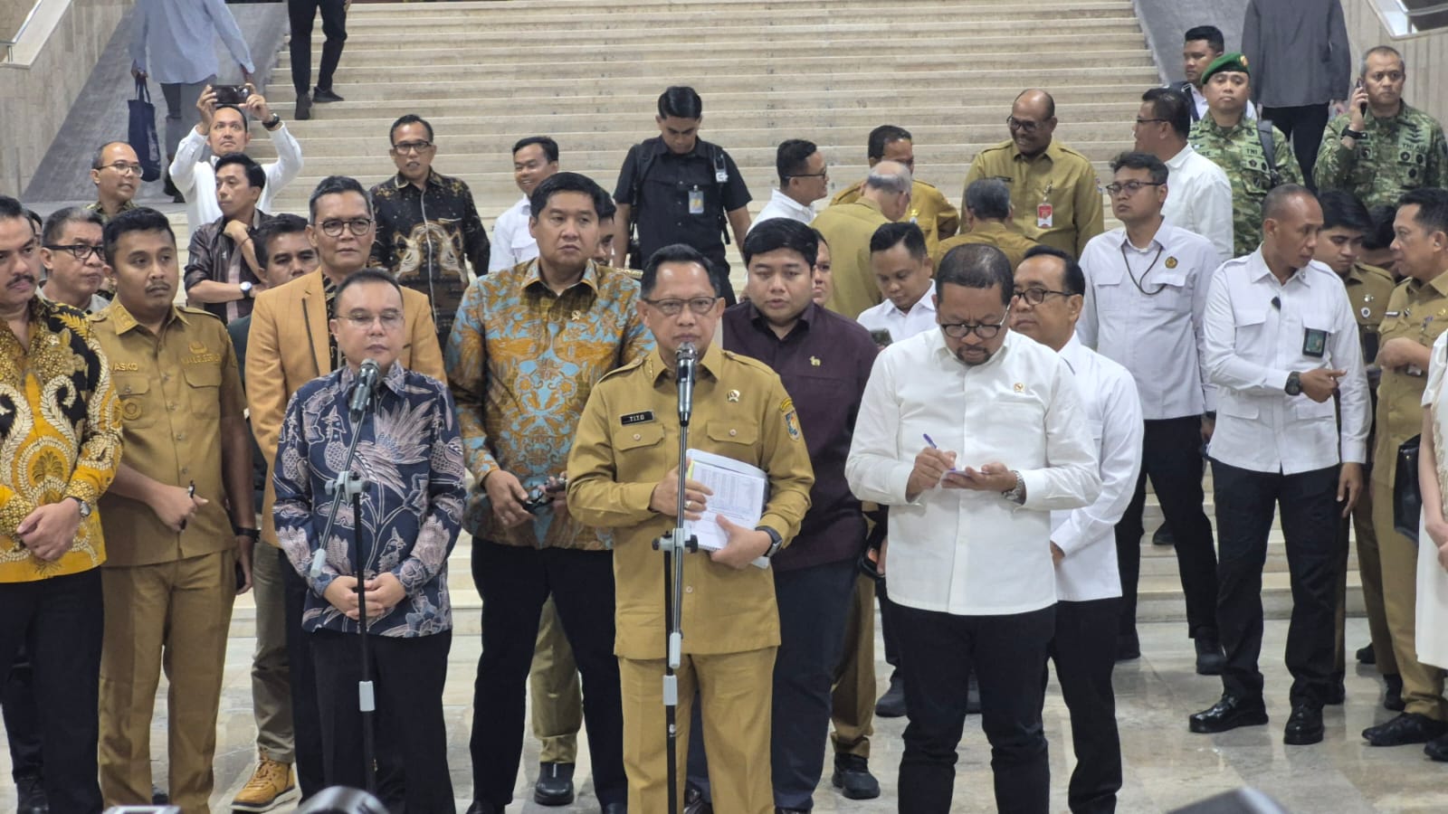 Mendagri Tito Karnavian (SinPo.id/ Galuh Ratnatika)