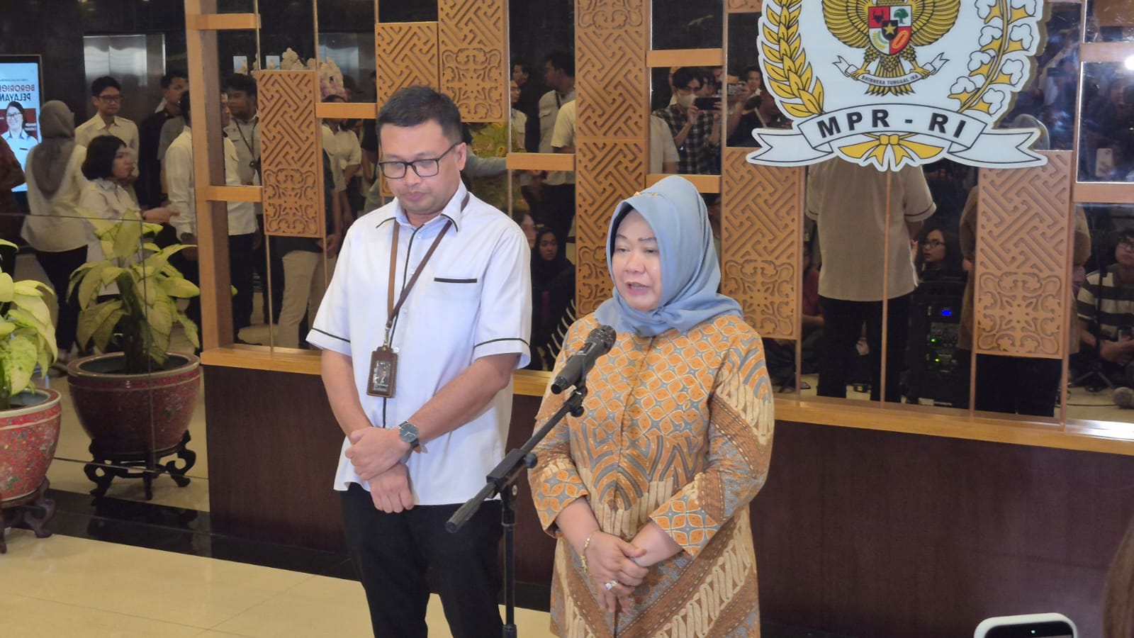 Sekretaris Jenderal MPR RI Siti Fauziah. (SinPo.id/Galuh)