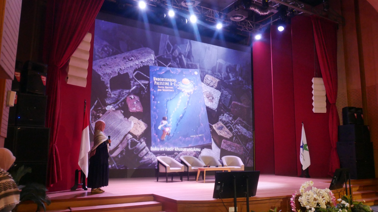 SMART 171 meluncurkan buku Understanding Palestine A–Z: Faith, History, and Resistance (SinPo.id/SMART 171)