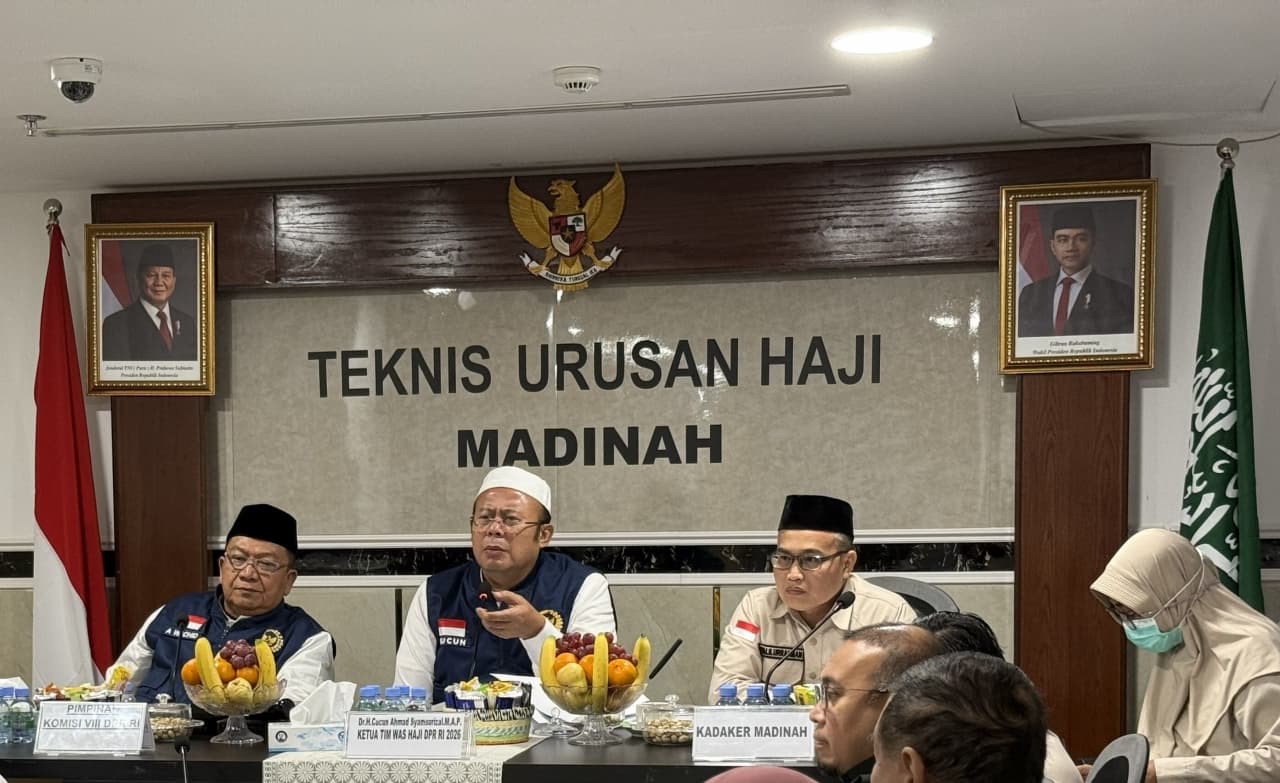 Ketua Timwas Haji DPR RI Cucun Ahmad Syamsurijal (Foto: SinPo.id/Kemenhaj RI)