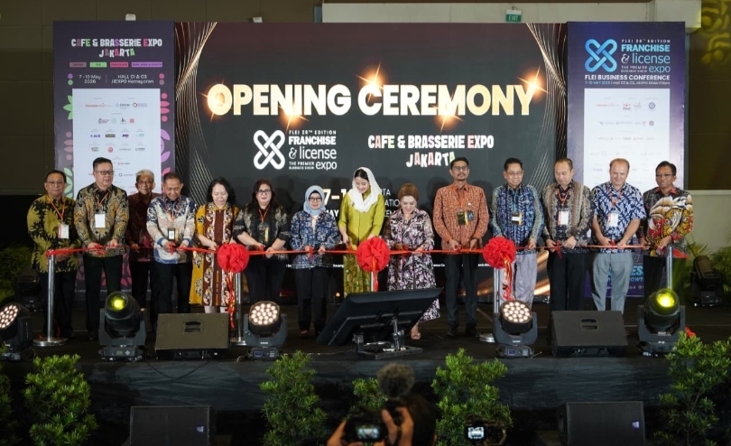 Wamendag Dyah Roro membuka ajang FLEI 2026 di JIExpo Kemayoran (SinPo.id/ Dok. Kemendag)