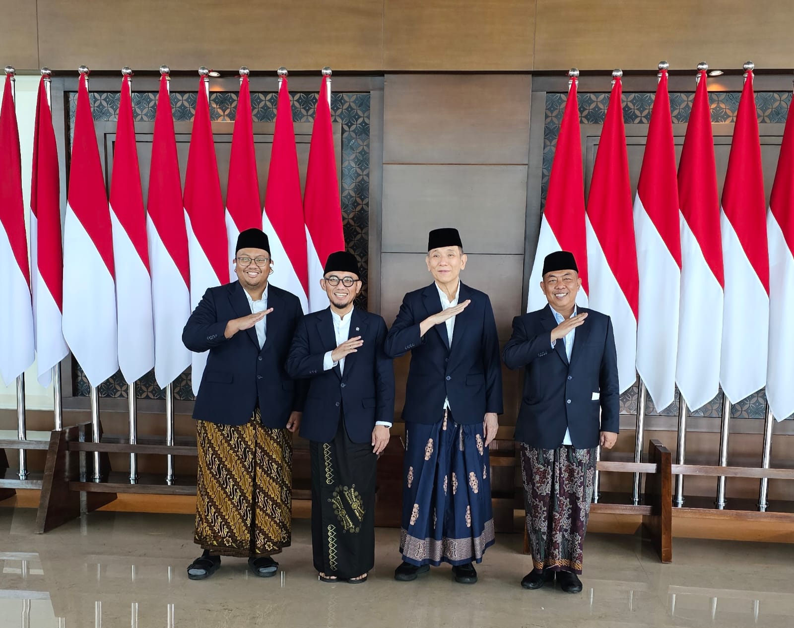 Wamenhaj Dahnil Anzar bersama tim berangkat ke Tanah Suci (Sinpo.id/tim media)