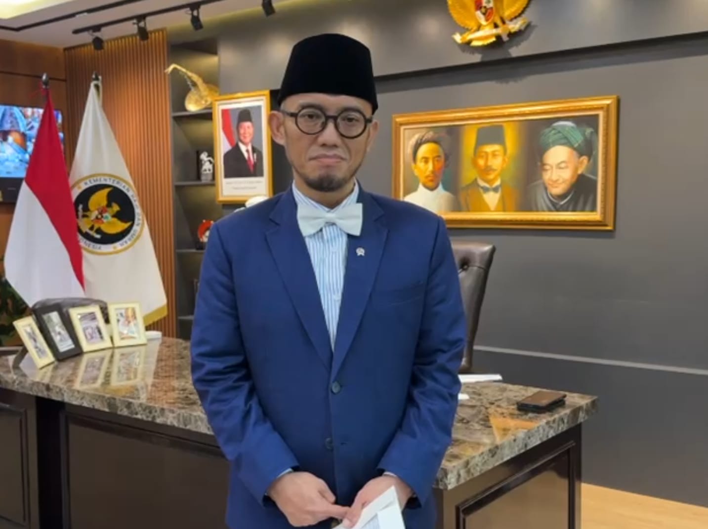 Wamenhaj Dahnil Anzar Simanjuntak (SinPo.id/Biro Setpres)