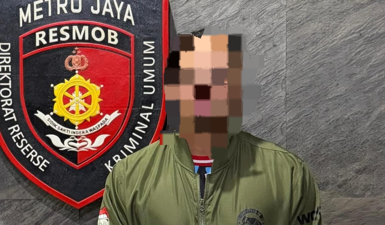 Pelaku yang juga warga negara Brunei (SinPo.id/Dok.PMJ)