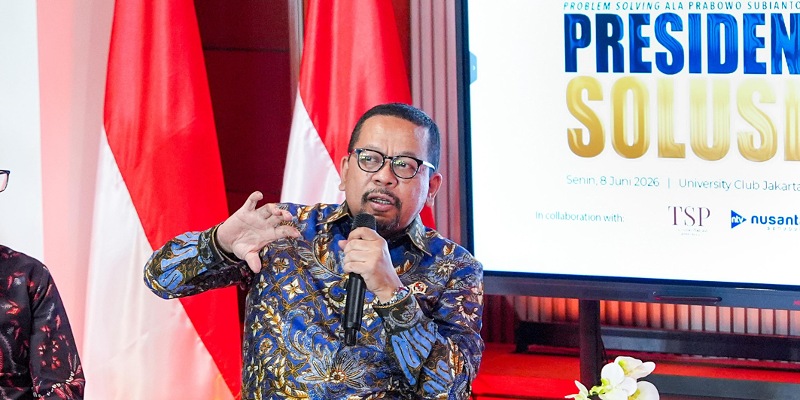 Kepala Badan Komunikasi Pemerintah Muhammad Qodari (SinPo.id/Biro Setpres)