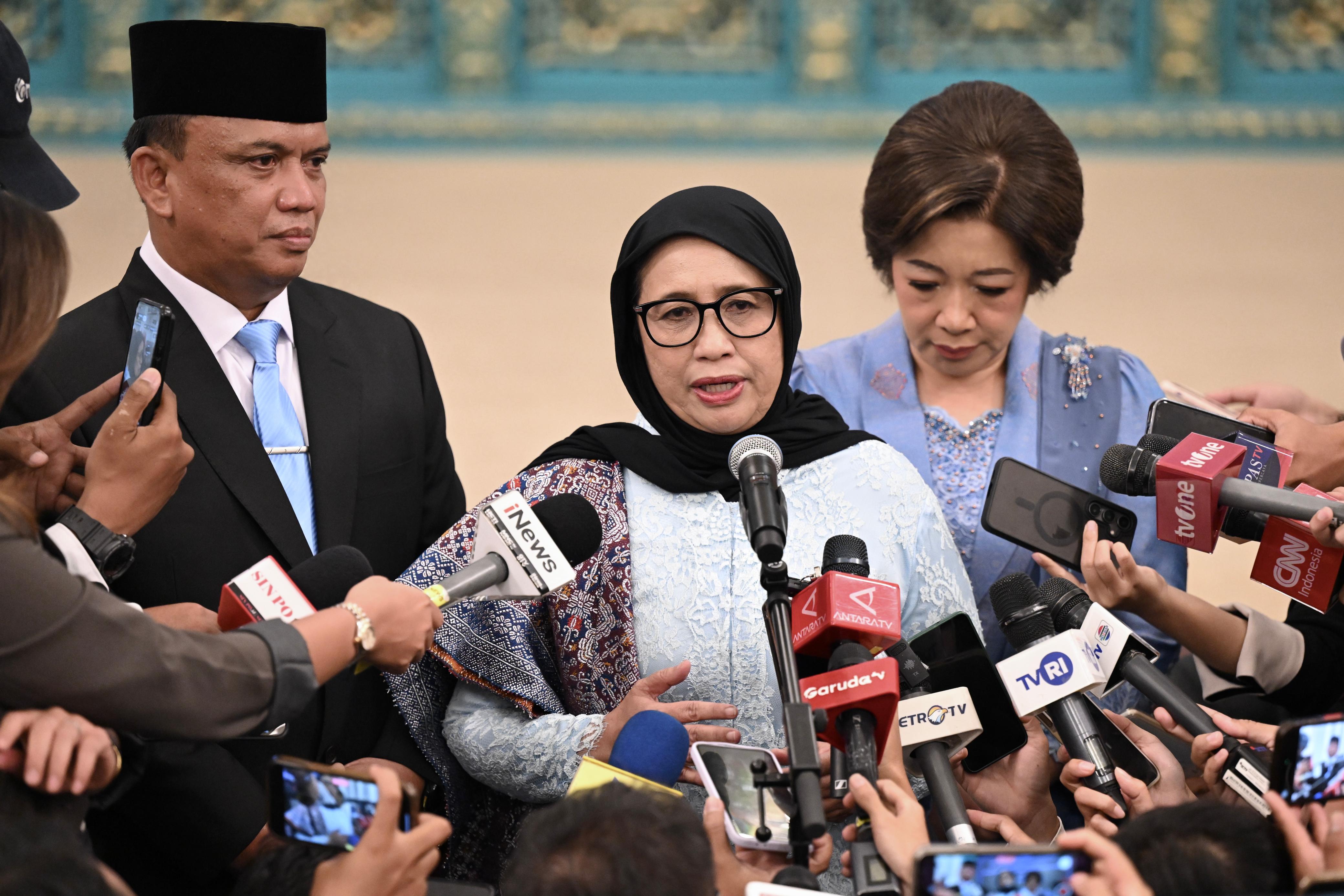 Kepala Badan Gizi Nasional (BGN) Nanik S. Deyang (SinPo.id/Biro Setpres)