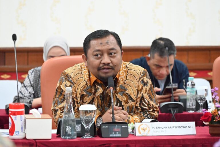 Anggota Komisi XIII DPR RI Yanuar Arif Wibowo (SinPo.id/ Dok. PKS)