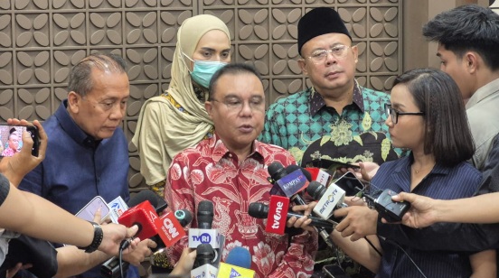 Wakil Ketua DPR RI, Dasco (SinPo.id/Galuh Ratnatika)