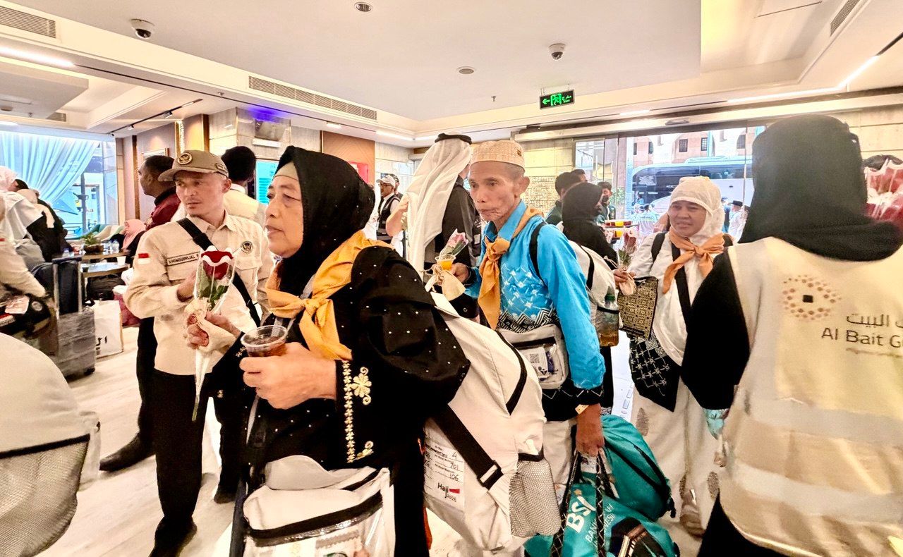 Jemaah haji Indonesia (SinPo.id/Kemenhaj)