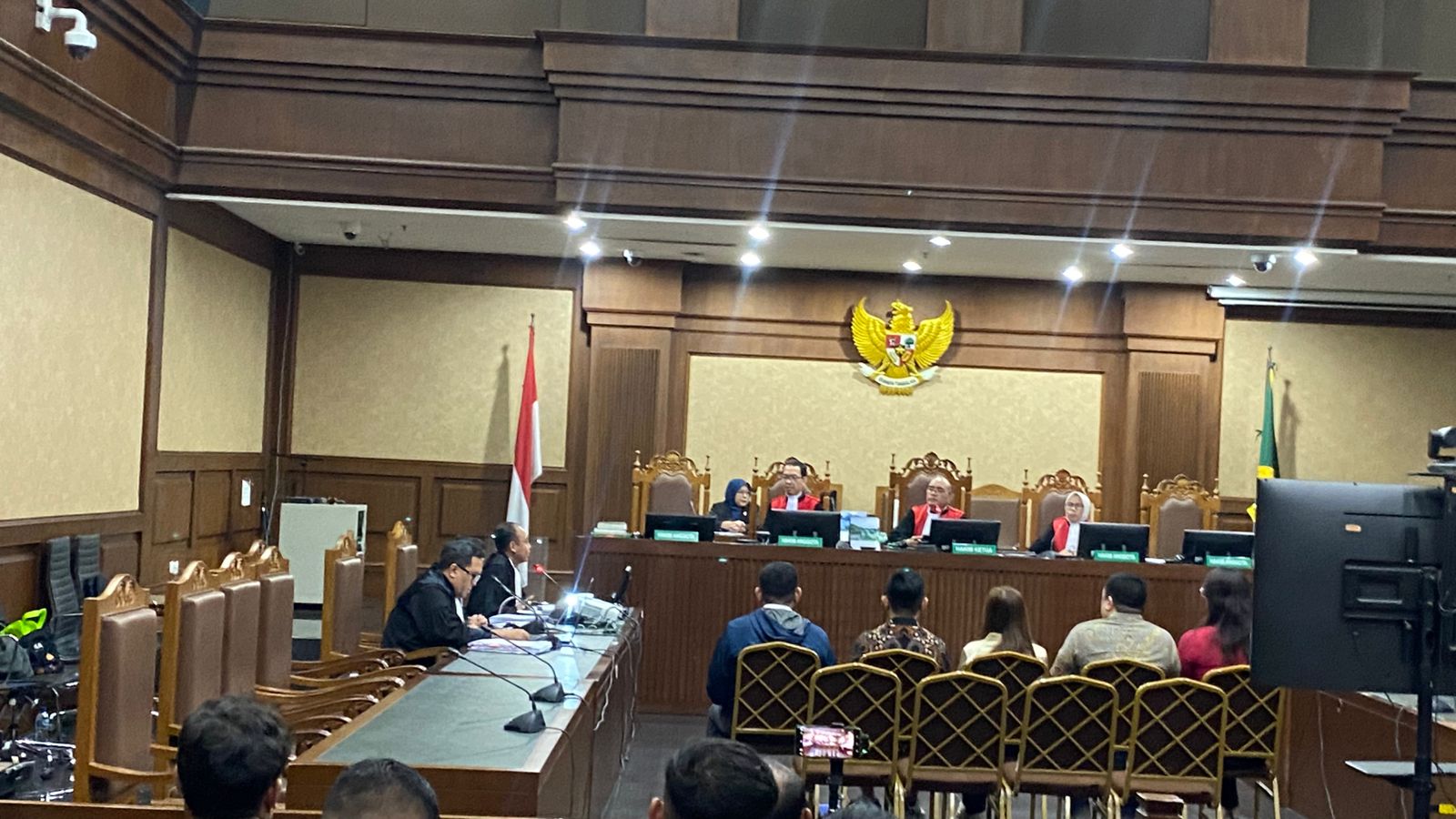 Sidangan dugaan suap di lingkungan Direktorat Jenderal Bea dan Cukai (SinPo.id/Istimewa)