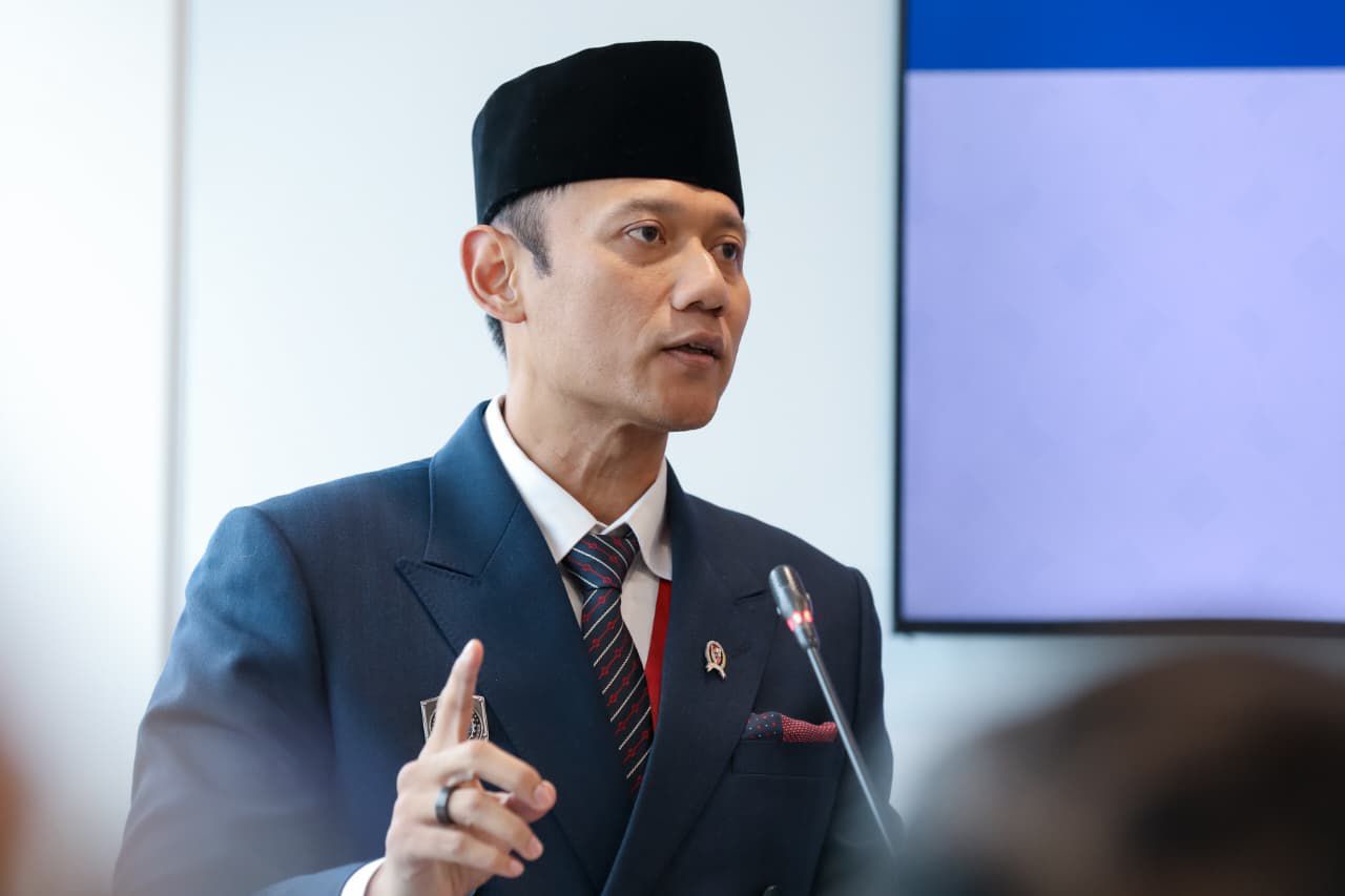 Menteri Koordinator Bidang Infrastruktur dan Pembangunan Kewilayahan Agus Harimurti Yudhoyono atau AHY (Foto: SinPo.id/Kemenkoinfra)
