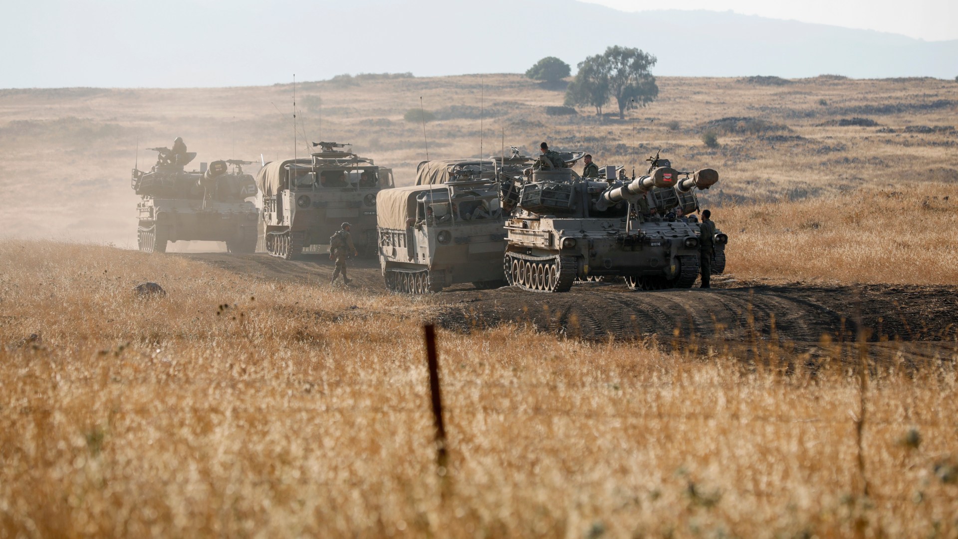 Pasukan Israel di Lebanon. (SinPo.id/AFP)