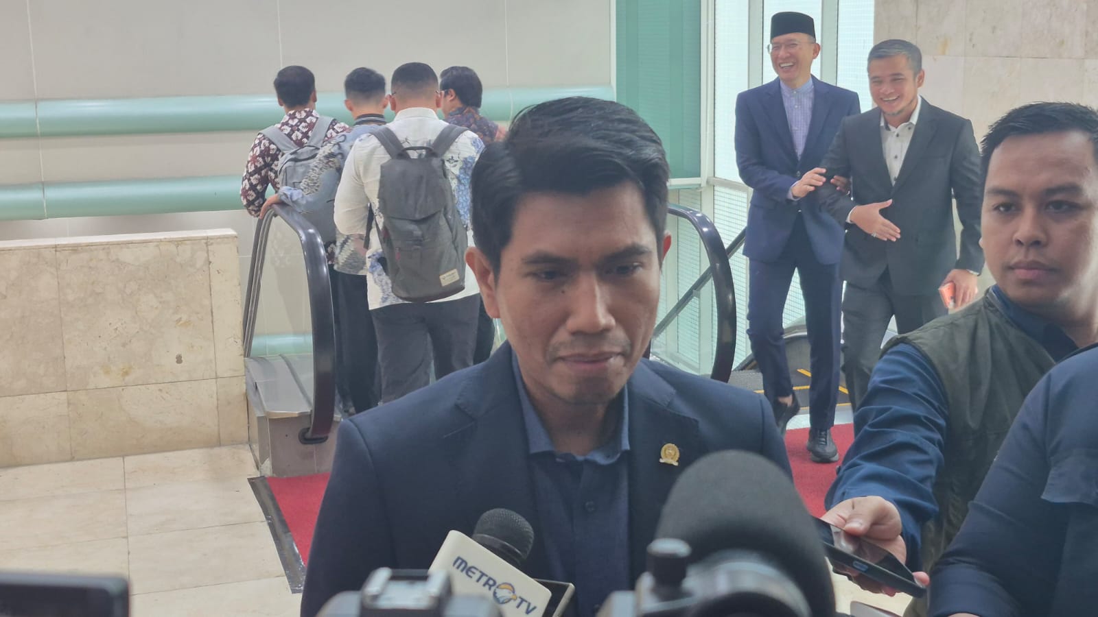 Wakil Ketua Komisi II DPR RI Bahtra Banong (SinPo.id/ Galuh Ratnatika)