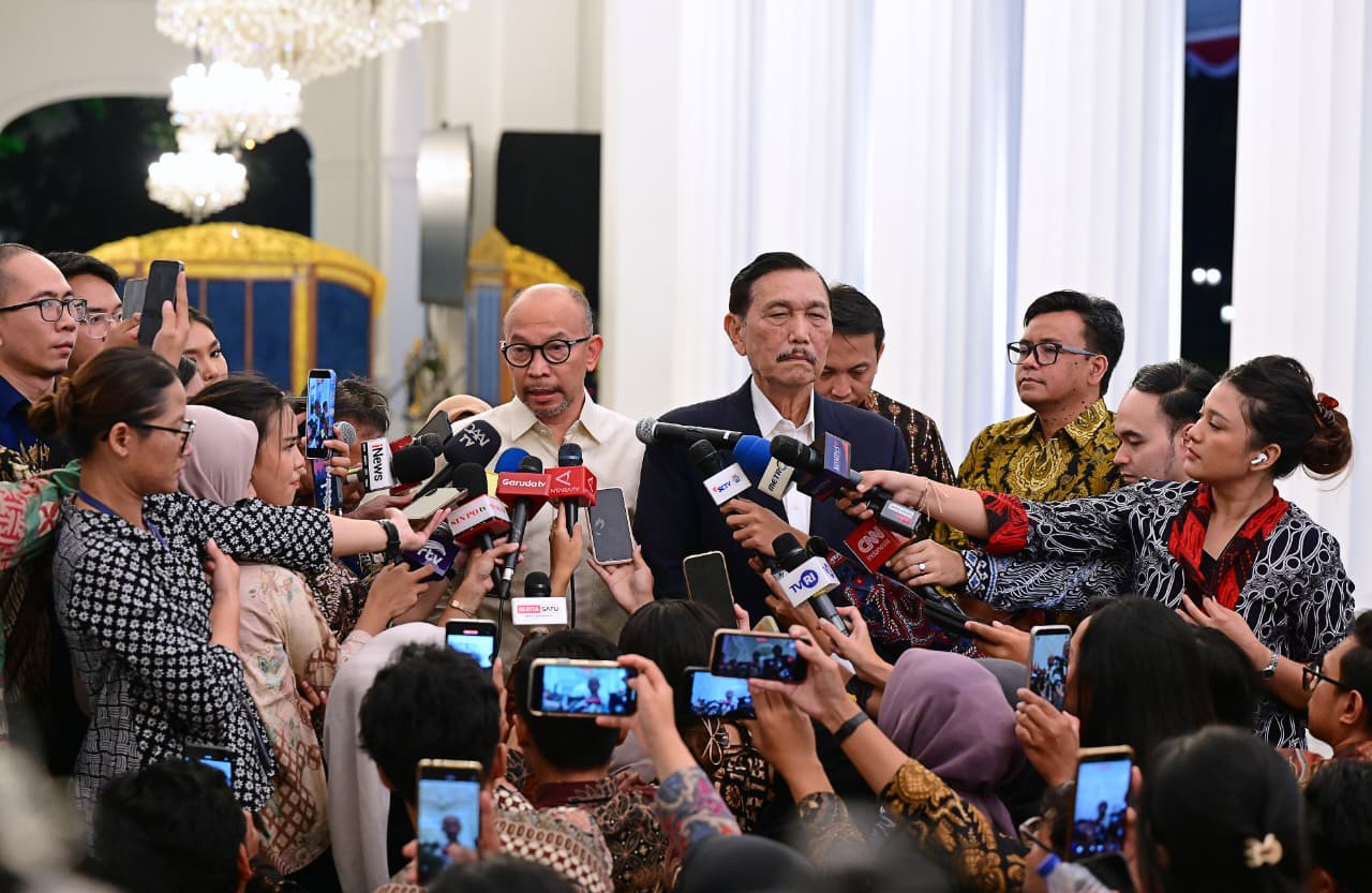 Jajara DEN temui Presiden Prabowo di Istana (SinPo.id/Biro Setpres)