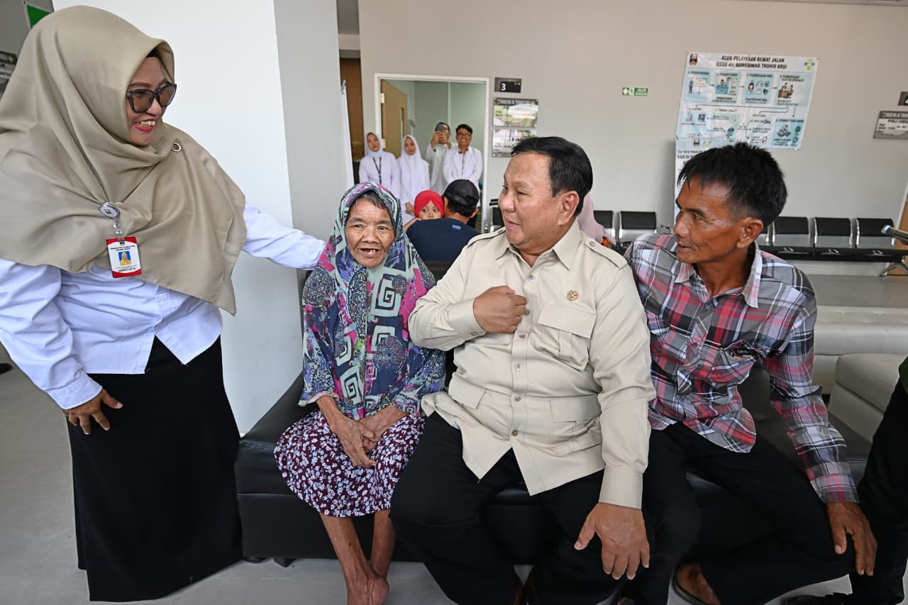Presiden Prabowo Resmikan RSUD Modern di Lampung, Perkuat Layanan Kesehatan Daerah (SinPo.id/Biro Setpres)