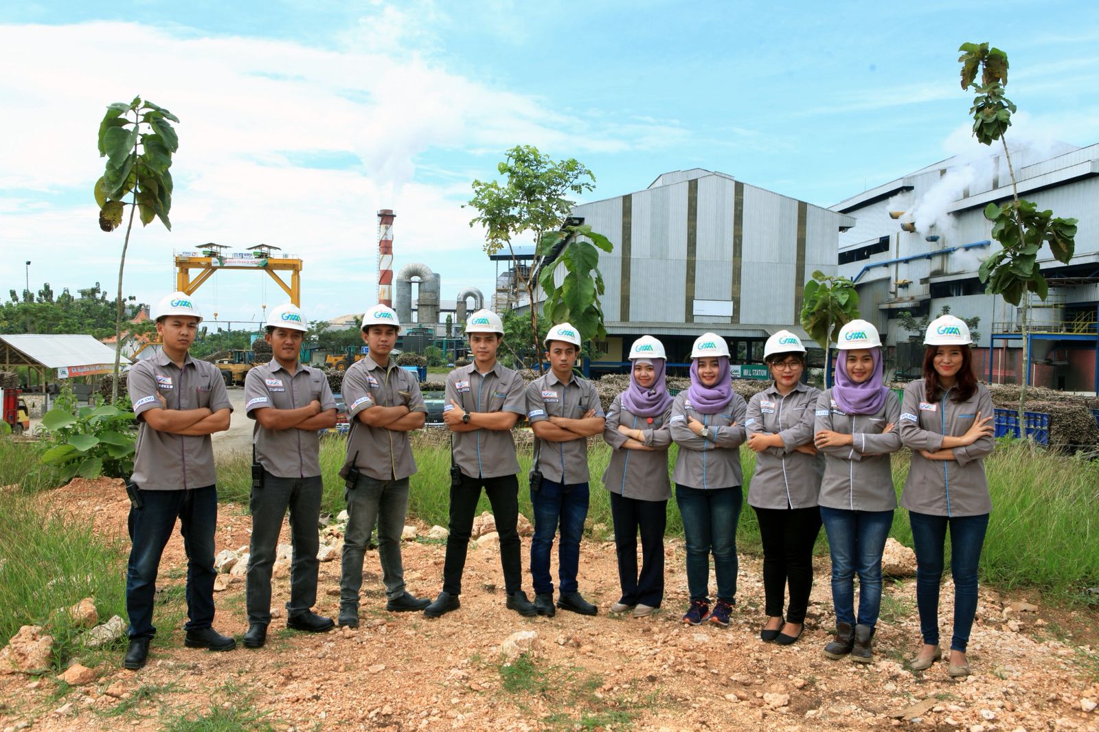 Karyawan PT GMM di Blora (SinPo.id/ Dok. Bulog)