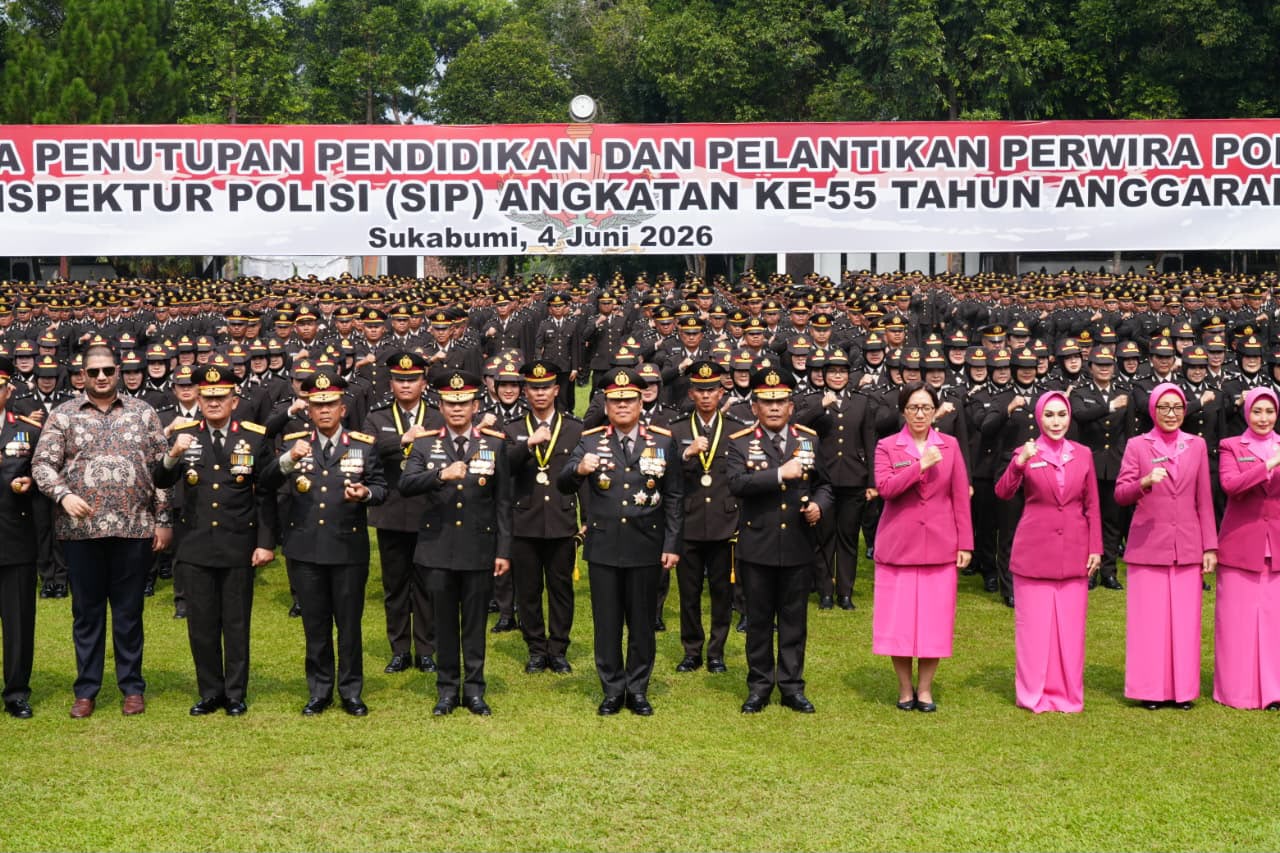 Sebanyak 1.848 perwira Polri resmi dilantik (SinPo.id/Dok.Polri)