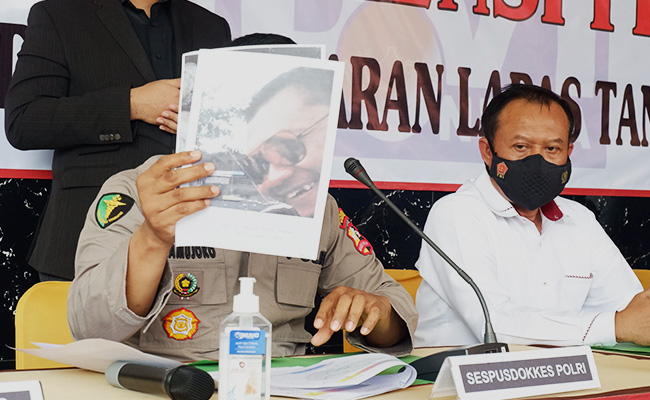 Konferensi Pers Identifikasi Korban Kebakaran Lapas Tangerang 