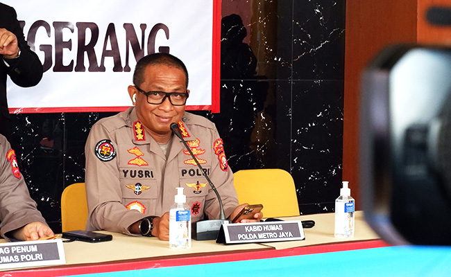 Konferensi Pers Identifikasi Korban Kebakaran Lapas Tangerang 