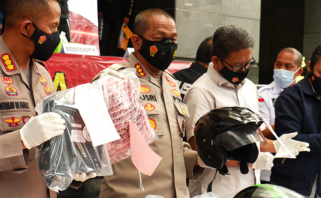 KonferensI Pers Polda Metro Jaya 